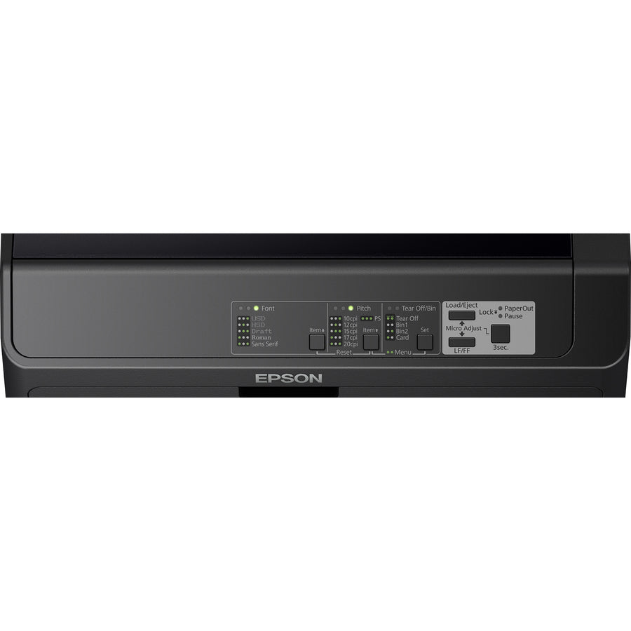 Alternate-Image1 Image for Epson FX-890II 9-pin Dot Matrix Printer - Monochrome - Energy Star