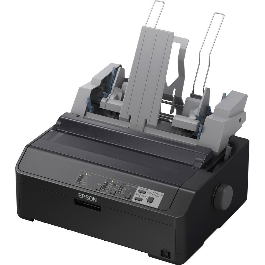 Alternate-Image1 Image for Epson FX-890II 9-pin Dot Matrix Printer - Monochrome - Energy Star