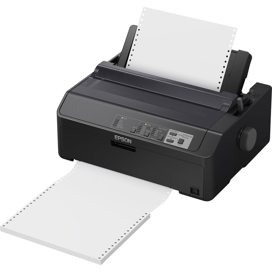 Alternate-Image4 Image for Epson FX-890II 9-pin Dot Matrix Printer - Monochrome - Energy Star