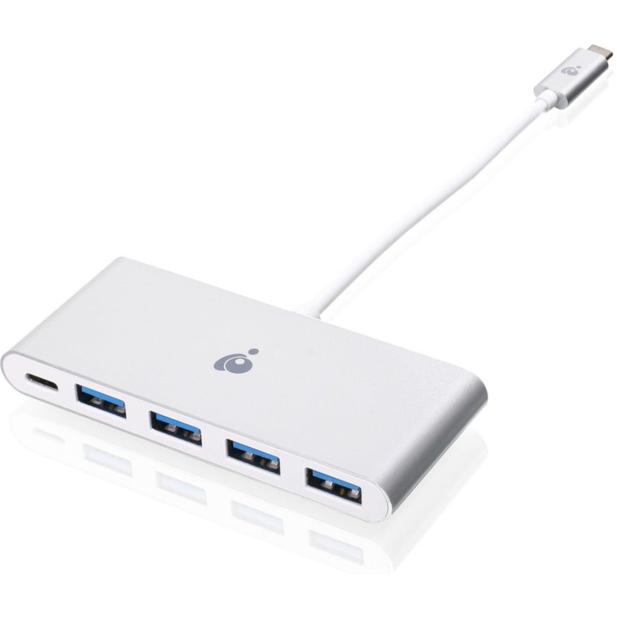 Main Image for IOGEAR USB-C to 4 Port USB-A Hub with Power Delivery Pass-Through