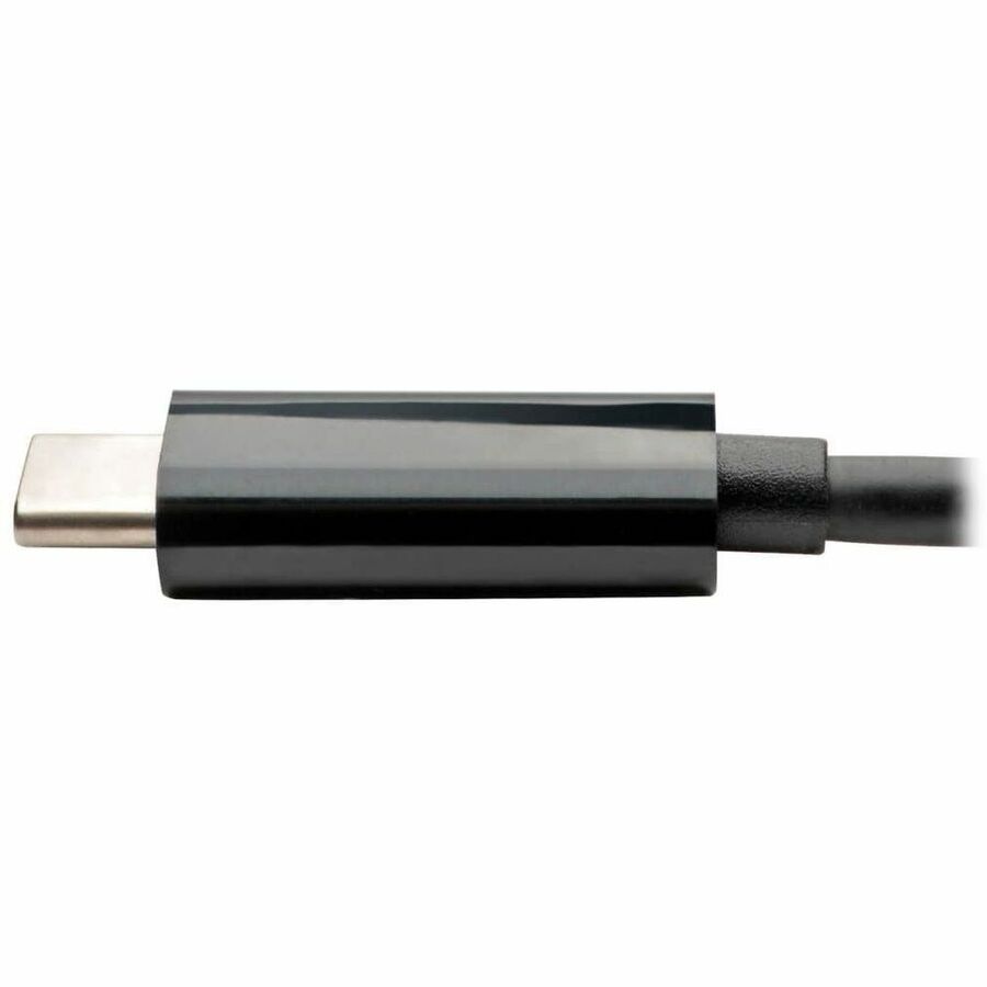 Alternate-Image6 Image for Eaton Tripp Lite Series 3-Port USB-C Hub - USB 3.x (5Gpbs) Hub Ports, Gigabit Ethernet, 60W PD Charging, Black