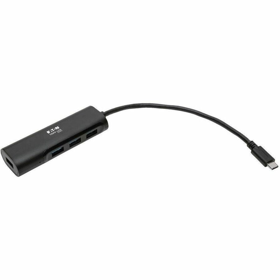 Alternate-Image7 Image for Eaton Tripp Lite Series 4-Port USB-C Hub, USB 3.x (5Gbps), 4x USB-A Ports, Black