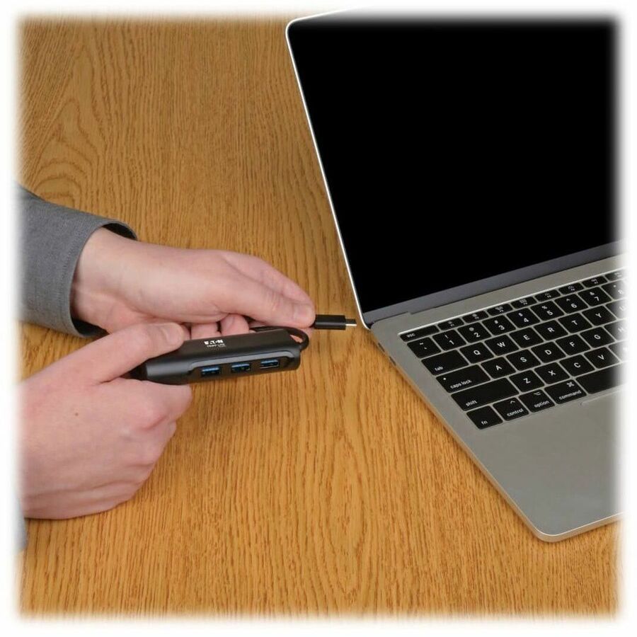 Alternate-Image8 Image for Eaton Tripp Lite Series 4-Port USB-C Hub, USB 3.x (5Gbps), 4x USB-A Ports, Black