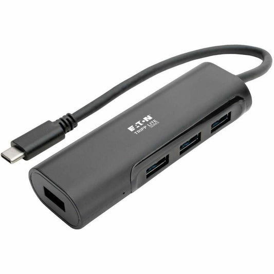 Main Image for Eaton Tripp Lite Series 4-Port USB-C Hub, USB 3.x (5Gbps), 4x USB-A Ports, Black
