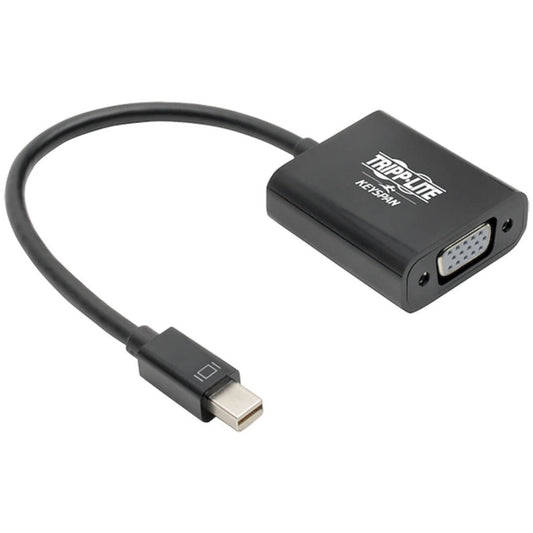 Main Image for Eaton Tripp Lite Series Keyspan Mini DisplayPort to Active VGA Adapter, Video Converter (M/F), Black, 6-in. (15.24 cm)