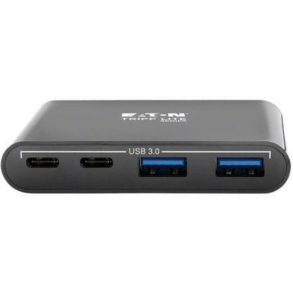 Alternate-Image3 Image for Eaton Tripp Lite Series 4-Port USB-C Hub, USB 3.x (5Gbps), 2x USB-A, 2x USB-C, Black