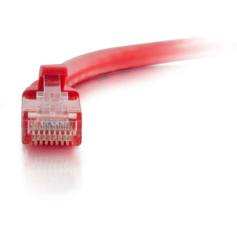 Front Image for C2G 3ft Cat6 Ethernt Cable - Snagless Unshielded (UTP) - Red