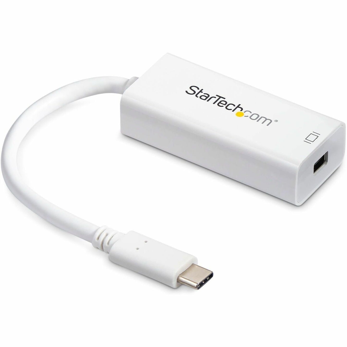 Main Image for StarTech.com USB-C to Mini DisplayPort Adapter - 4K 60Hz - White - USB Type-C to Mini DP Adapter - Thunderbolt 3 Compatible