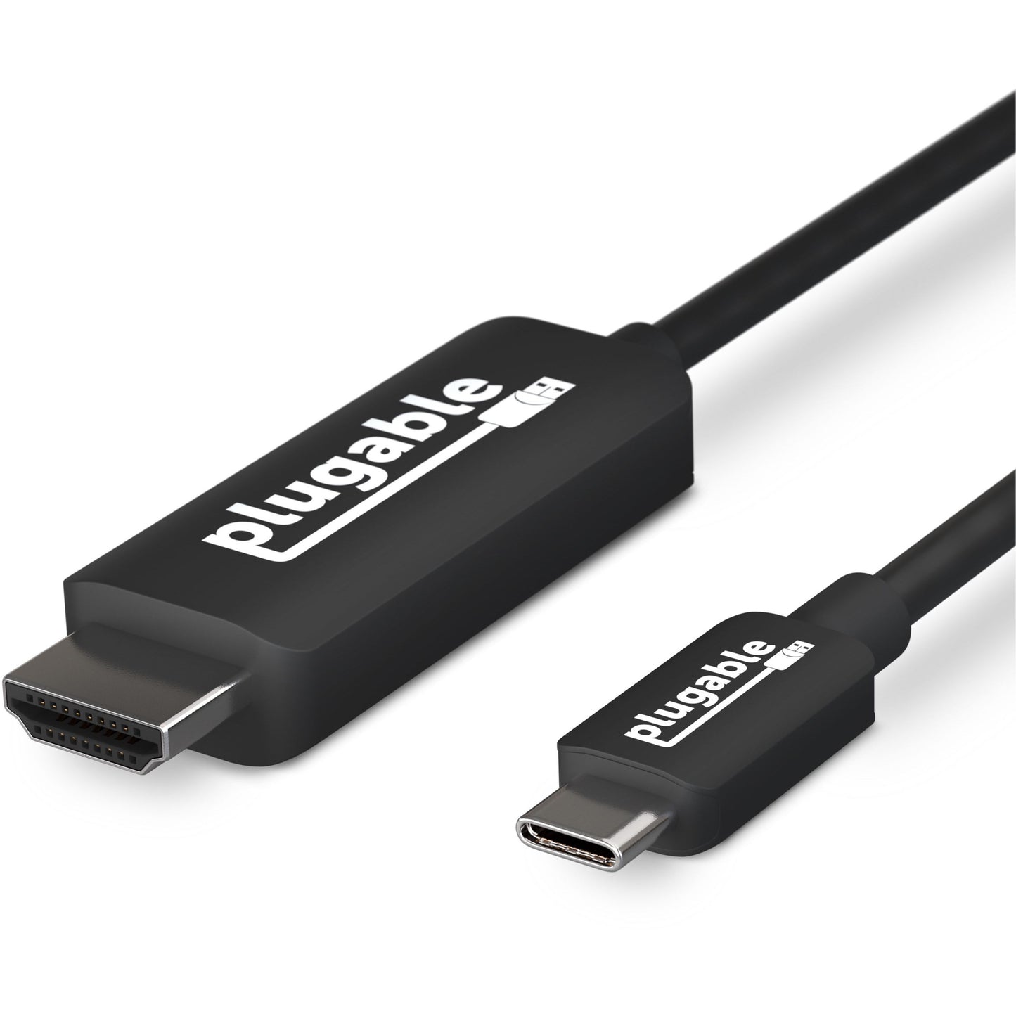 Main Image for Plugable USB C to HDMI Adapter Cable - Connect USB-C or Thunderbolt 3 Laptops to HDMI Displays up to 4K@60Hz