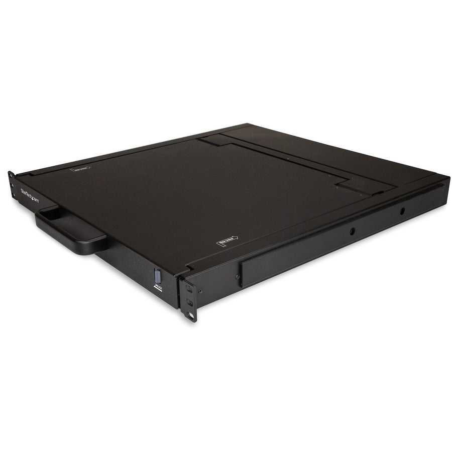 Alternate-Image5 Image for StarTech Rackmount KVM Console - 1U 17" LCD Monitor Single Port VGA KVM Server Rack Drawer includes Cables & Hardware - USB Support