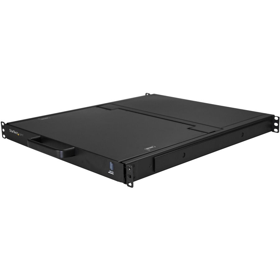 Alternate-Image3 Image for StarTech Rackmount KVM Console HD 1080p - Single Port VGA KVM w/17" LCD Monitor - 1U LCD KVM Server Rack Drawer w/Cables - USB Support