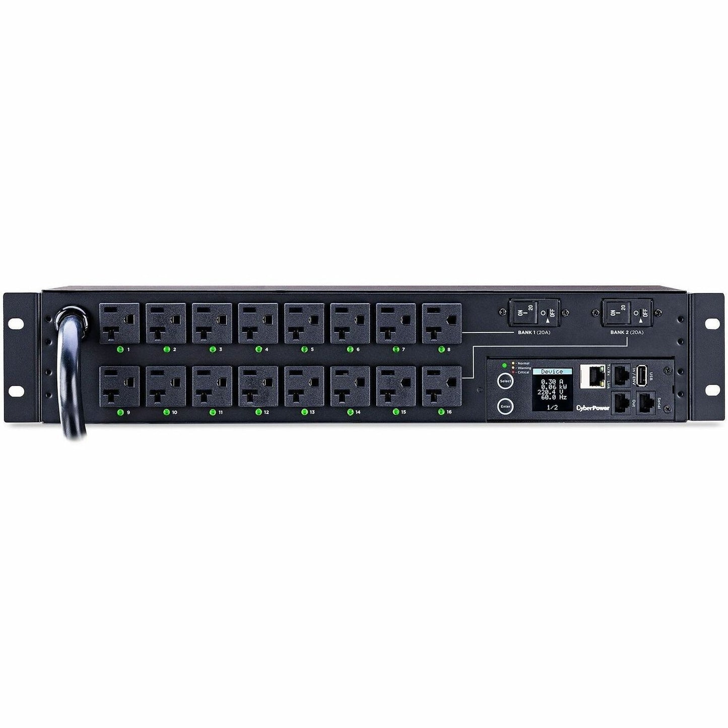 Main Image for CyberPower PDU41003 Single Phase 100 - 120 VAC 30A Switched PDU