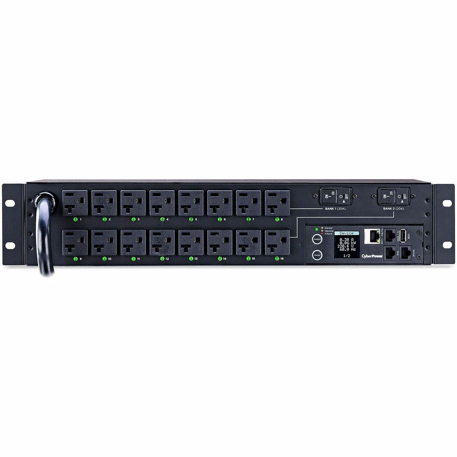 Main Image for CyberPower PDU41003 Single Phase 100 - 120 VAC 30A Switched PDU