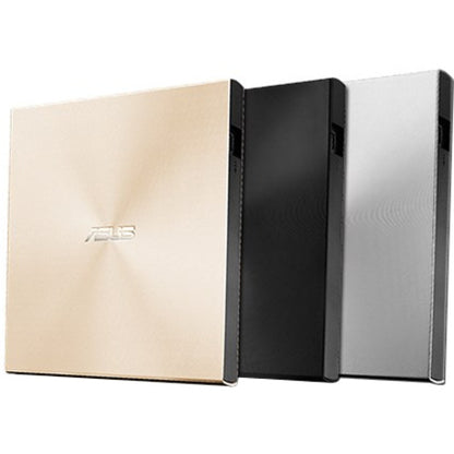 Alternate-Image1 Image for Asus ZenDrive SDRW-08U9M-U DVD-Writer - External - Silver