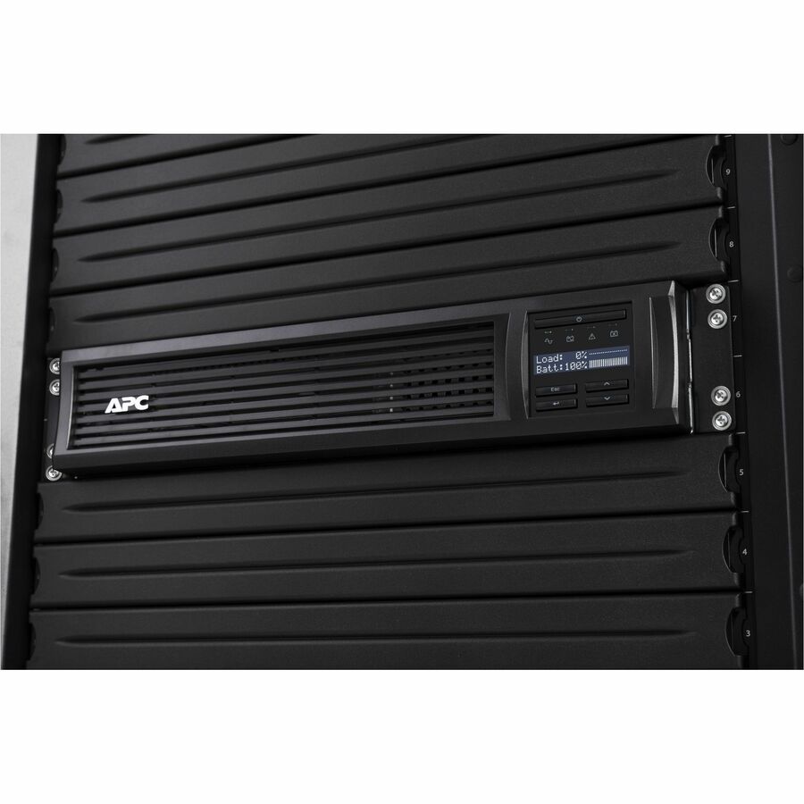 Alternate-Image1 Image for APC Smart-UPS, Line Interactive, 2200VA, Rackmount 2U, 120V, 6x NEMA 5-15R+2x NEMA 5-20R outlets, SmartConnect Port+SmartSlot, AVR, LCD
