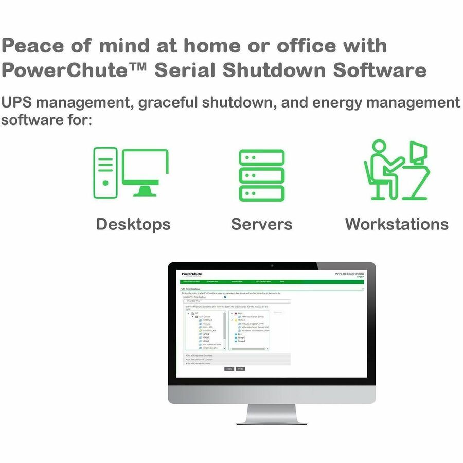 Alternate-Image6 Image for APC Back-UPS Pro, 1000VA/600W, Tower, 120V, 10x NEMA 5-15R outlets, Sine Wave, AVR, USB Type A + C ports, LCD, User Replaceable Battery