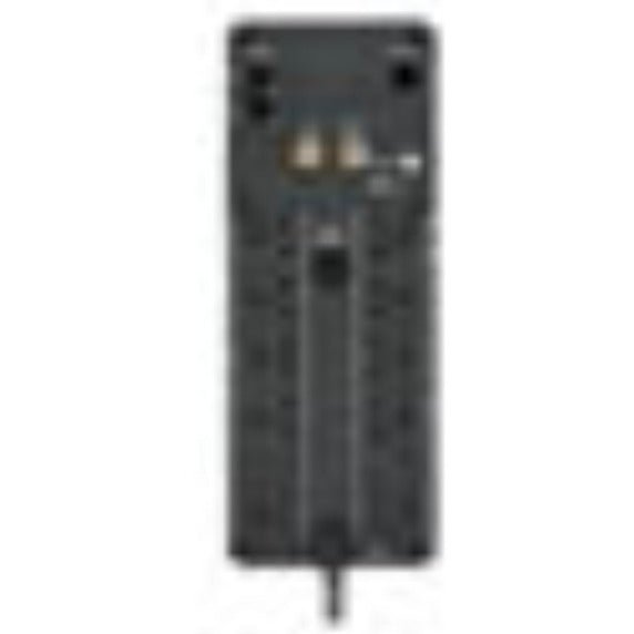 Rear Image for APC Back-UPS Pro, 1350VA/810W, Tower, 120V, 10x NEMA 5-15R outlets, Sine Wave, AVR, USB Type A + C ports, LCD, User Replaceable Battery