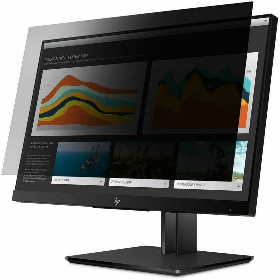 Left Image for Targus 4Vu Privacy Screen for HP EliteDisplay E223 and HP Z22n G2, Landscape Clear