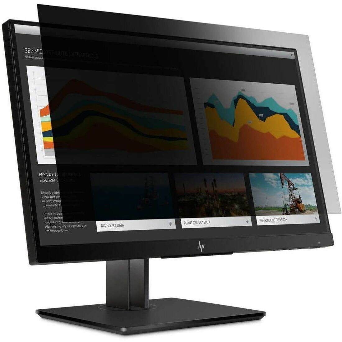 Main Image for Targus 4Vu Privacy Screen for HP EliteDisplay E223 and HP Z22n G2, Landscape Clear