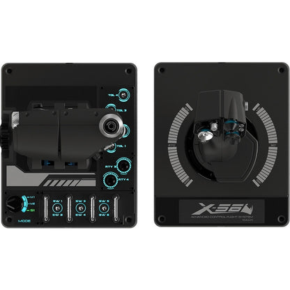 Alternate-Image2 Image for Logitech G X56 H.O.T.A.S. RGB Throttle and Stick Simulation Controller