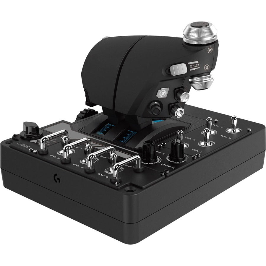 Alternate-Image3 Image for Logitech G X56 H.O.T.A.S. RGB Throttle and Stick Simulation Controller