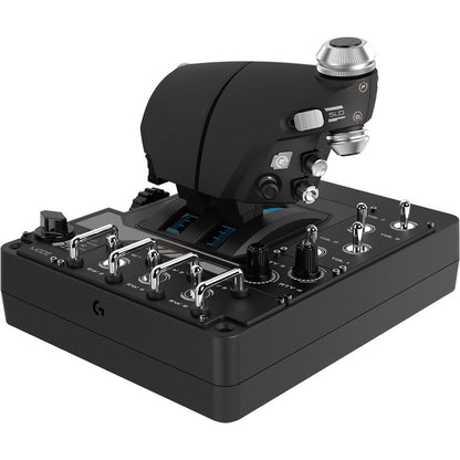 Alternate-Image3 Image for Logitech G X56 H.O.T.A.S. RGB Throttle and Stick Simulation Controller