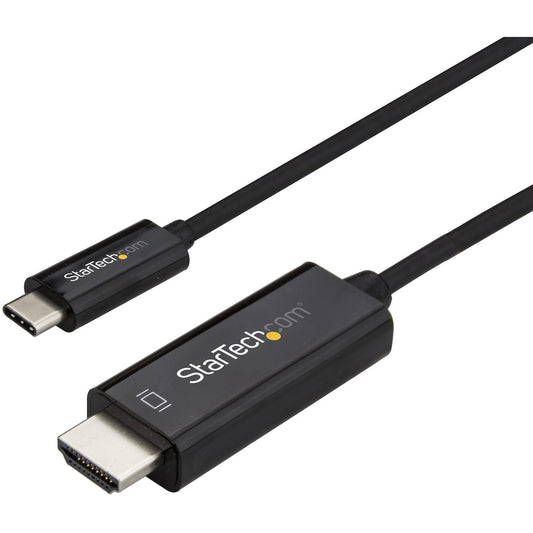 Main Image for StarTech 3ft (1m) USB C to HDMI Cable - 4K 60Hz USB Type C DP Alt Mode to HDMI 2.0 Video Display Adapter Cable - Works w/Thunderbolt 3