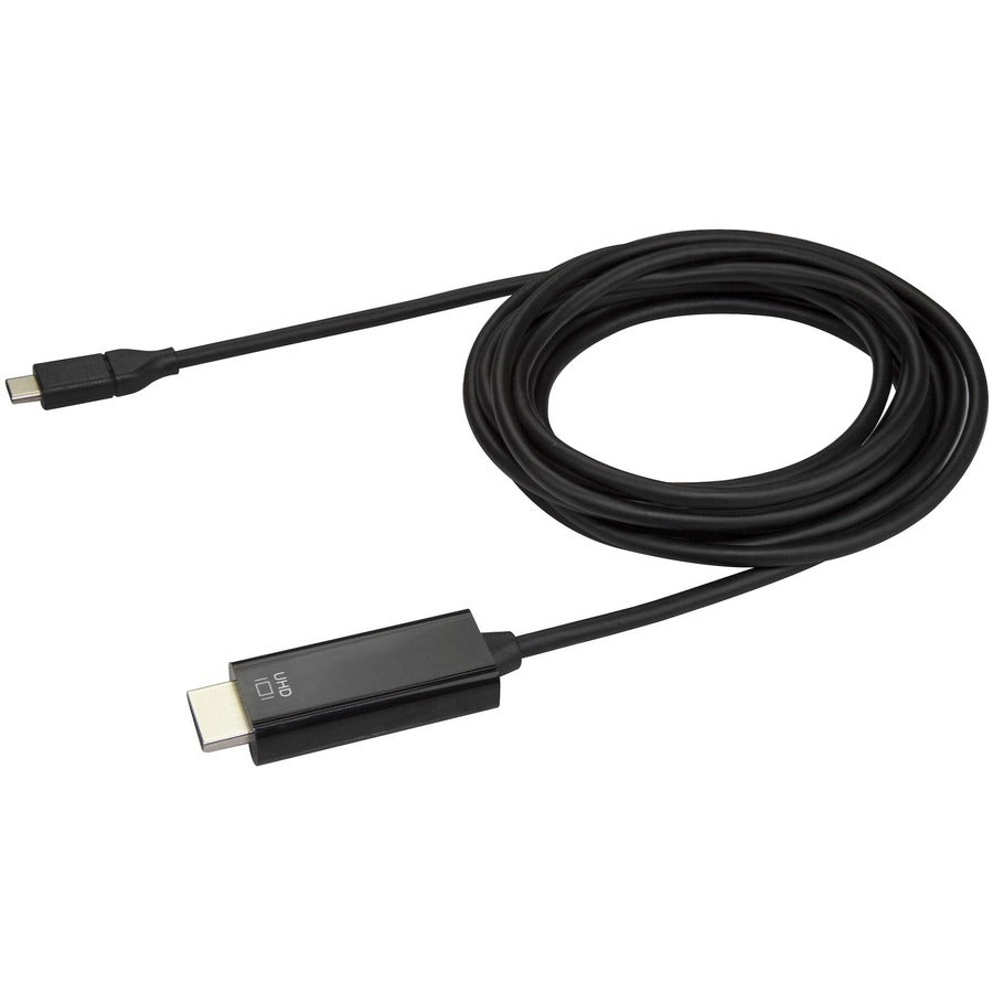 Alternate-Image1 Image for StarTech.com 10ft (3m) USB C to HDMI Cable - 4K 60Hz USB Type C DP Alt Mode to HDMI 2.0 Video Display Adapter Cable -Works w/Thunderbolt 3