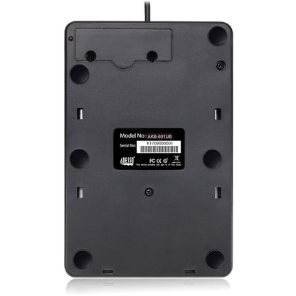 Rear Image for Adesso USB 18-Key Numeric Keypad