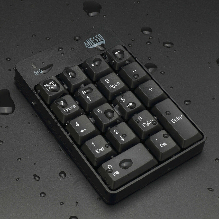 Alternate-Image2 Image for Adesso Wireless Spill Resistant Numeric Keypad