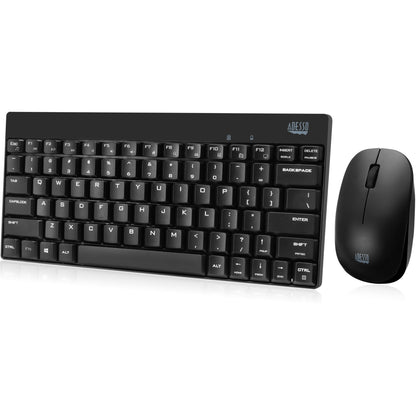 Main Image for Adesso WKB-1100CB - Wireless Spill Resistant Mini Keyboard &amp; Mouse Combo