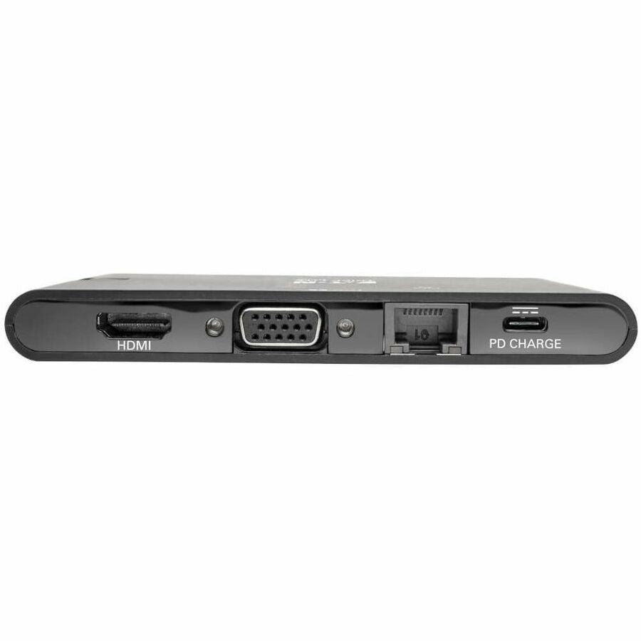 Alternate-Image4 Image for Eaton Tripp Lite Series USB-C Dock - 4K HDMI, VGA, USB 3.x (5Gbps), USB-A/C Hub, Gigabit Ethernet, Memory Card Slots, 100W PD Charging