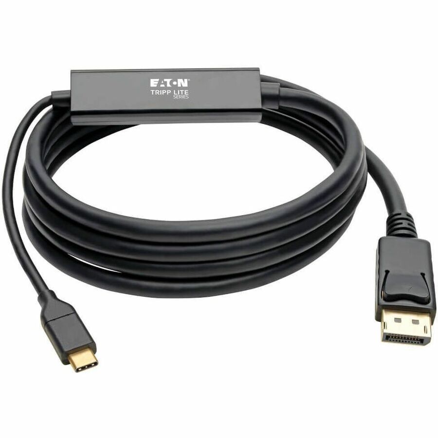 Alternate-Image2 Image for Eaton Tripp Lite Series USB-C to DisplayPort Active Adapter Cable (M/M), 4K 60 Hz, 6 ft. (1.8 m)