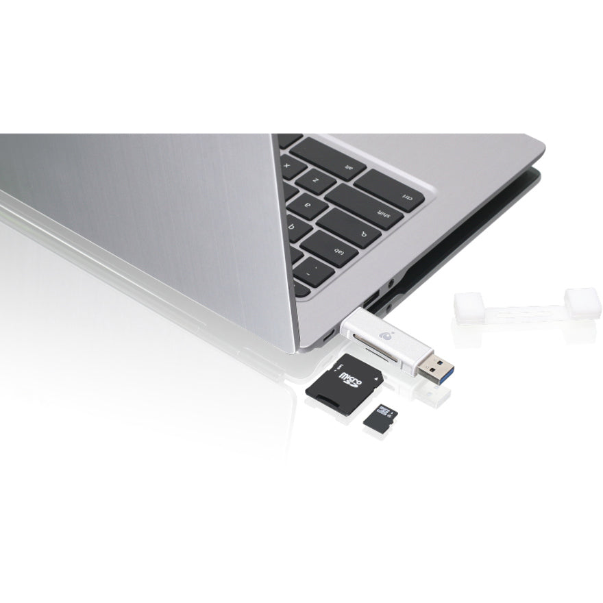 Alternate-Image4 Image for IOGEAR USB-C Duo Mobile Device Card Reader/Writer
