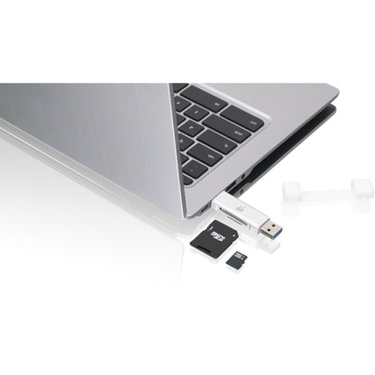 Alternate-Image4 Image for IOGEAR USB-C Duo Mobile Device Card Reader/Writer