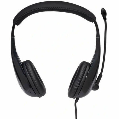Front Image for AVID Education AE-39 USB Headset with Microphone and Inline Controls, Gray