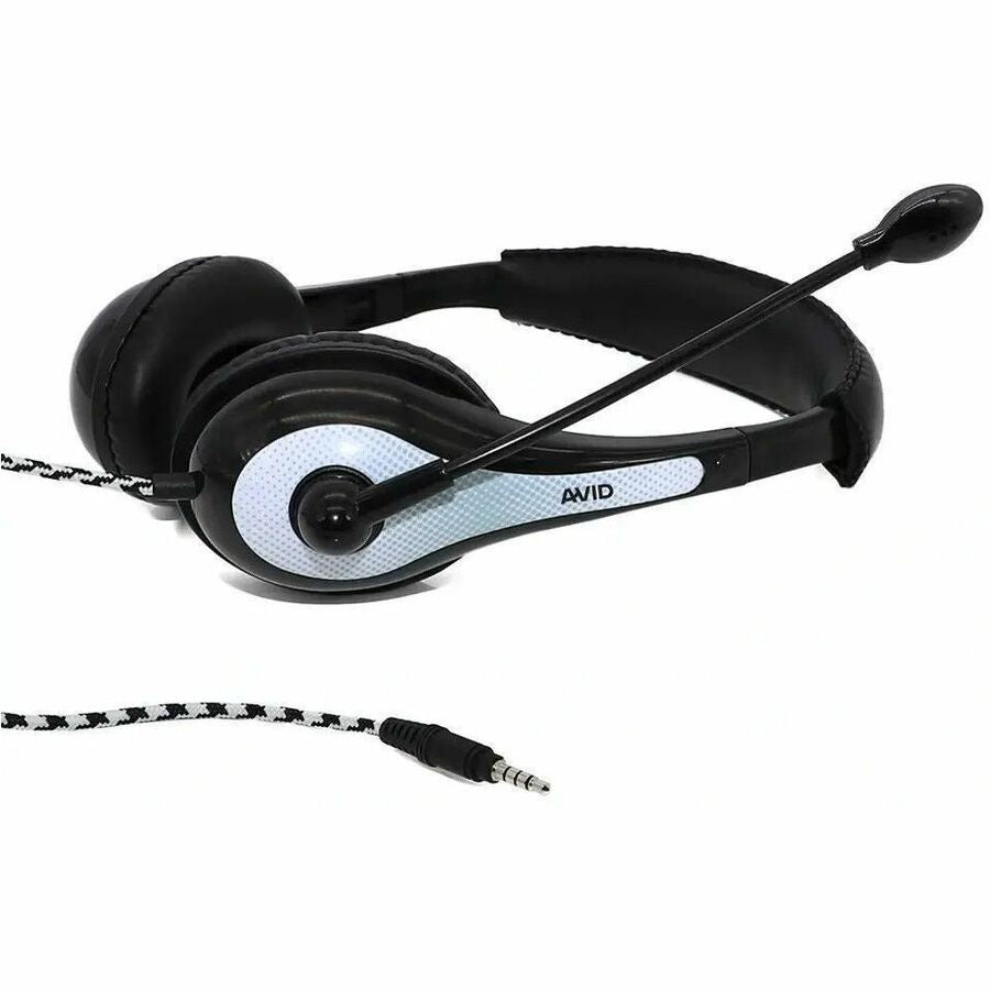 Main Image for AVID Education AE-36 Headset with Noise Cancelling Microphone and 3.5mm Plug, White