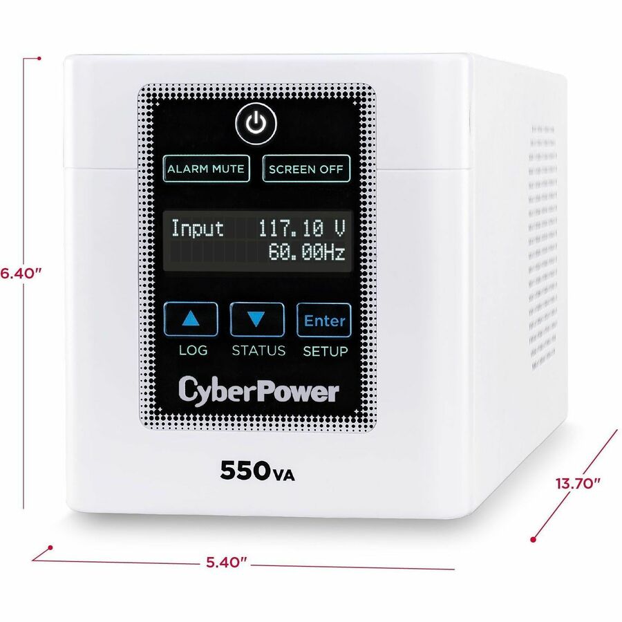 Alternate-Image3 Image for CyberPower M550L Hospital/Medical UPS Systems