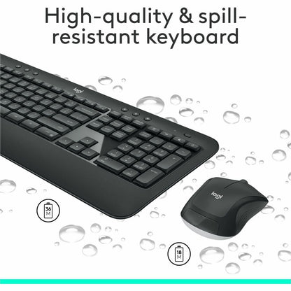 Alternate-Image3 Image for Logitech MK540 Advanced Wireless Keyboard and Mouse Combo for Windows, 2.4 GHz Unifying USB-Receiver