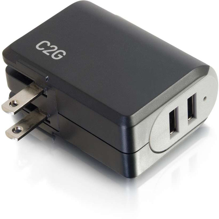 Alternate-Image4 Image for C2G 2-Port USB Wall Charger - AC Power Adapter