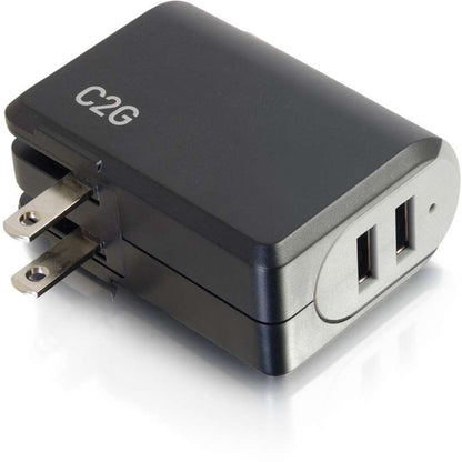 Alternate-Image4 Image for C2G 2-Port USB Wall Charger - AC Power Adapter