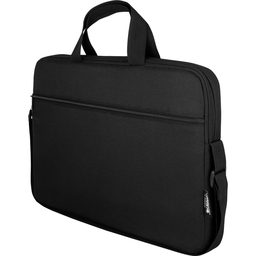 Left Image for Urban Factory Nylee Carrying Case (Messenger) for 17.3" Notebook - Black