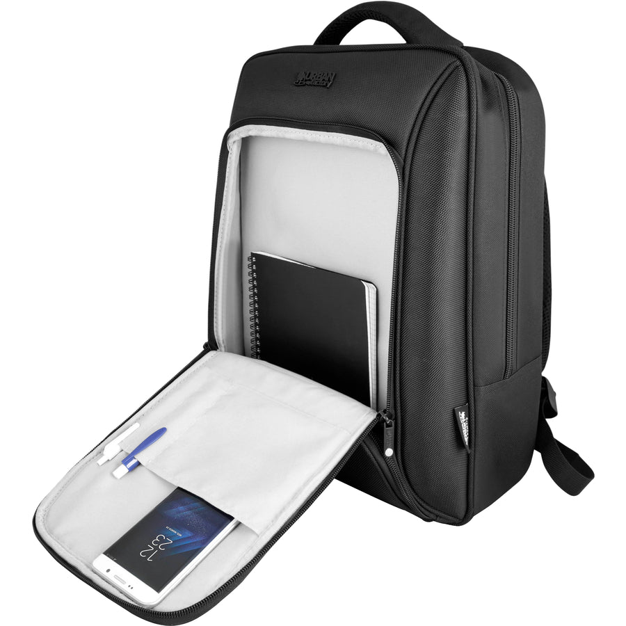 Alternate-Image1 Image for Urban Factory MIXEE MCB15UF Carrying Case (Backpack) for 15.6" Notebook - Black
