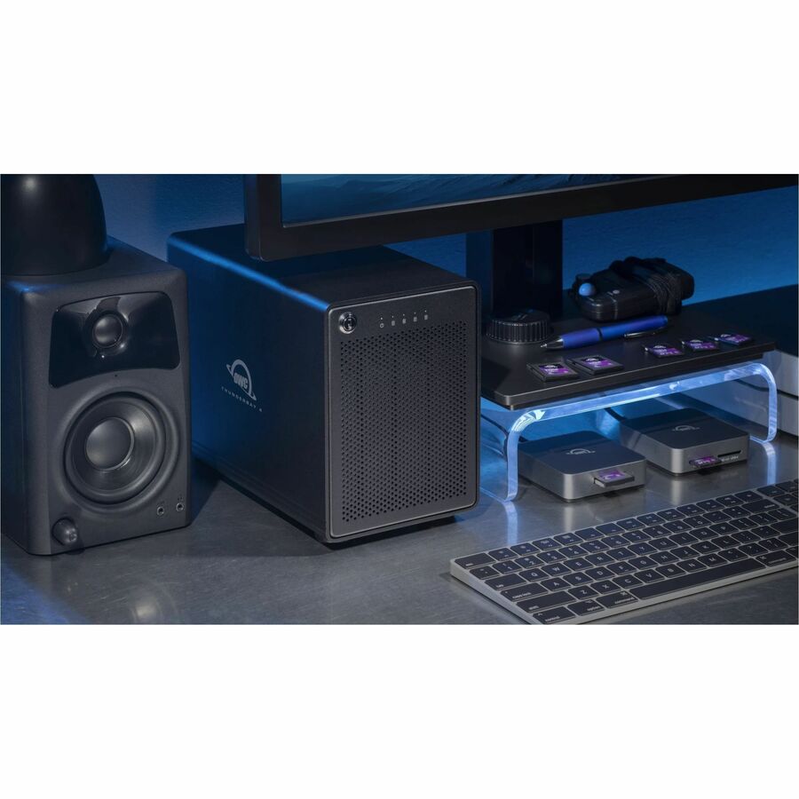 Alternate-Image6 Image for OWC 16TB ThunderBay 4 Thunderbolt (40Gb/s) RAID Storage Solution With SoftRAID