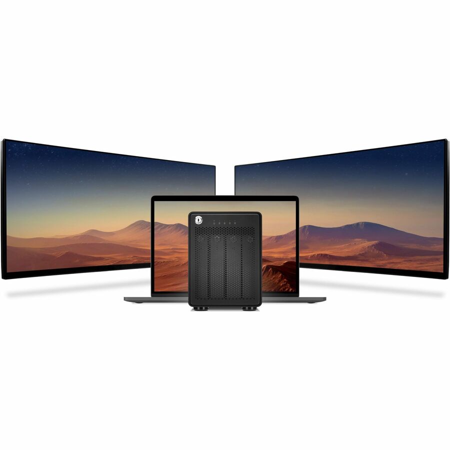 Alternate-Image9 Image for OWC 16TB ThunderBay 4 Thunderbolt (40Gb/s) RAID Storage Solution With SoftRAID