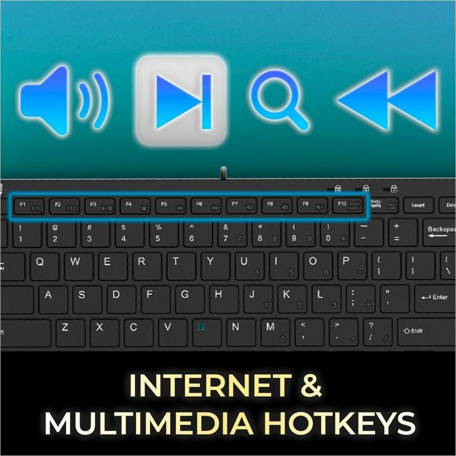 Alternate-Image2 Image for Adesso EasyTouch Rackmount Touchpad Keyboard