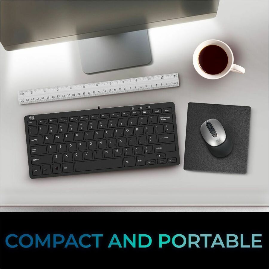 Alternate-Image3 Image for Adesso EasyTouch Rackmount Touchpad Keyboard
