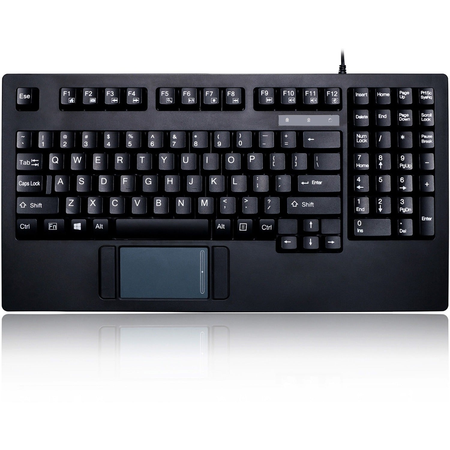 Main Image for Adesso EasyTouch Rackmount Touchpad Keyboard