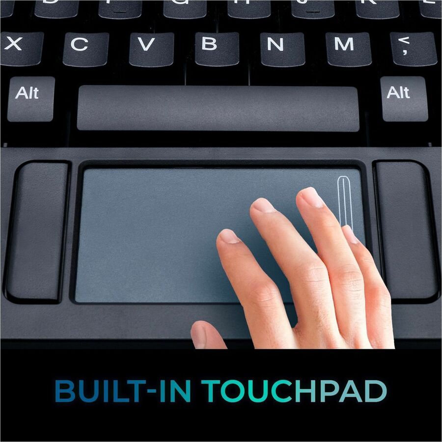 Alternate-Image10 Image for Adesso EasyTouch Rackmount Touchpad Keyboard