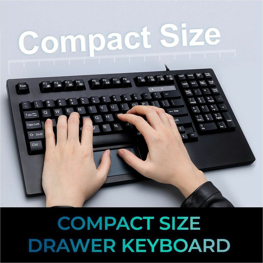 Alternate-Image8 Image for Adesso EasyTouch Rackmount Touchpad Keyboard